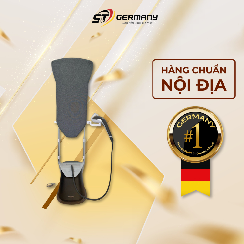 Bàn là cây hơi nước PHILIPS All-in-One 8000 Series GC628/80 nhập Philips Việt Nam, Bàn ủi hiện đại G