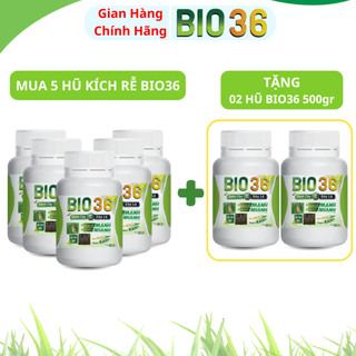 Combo 5 Hũ Bio 36 Siêu Kích Rễ Đi Đọt