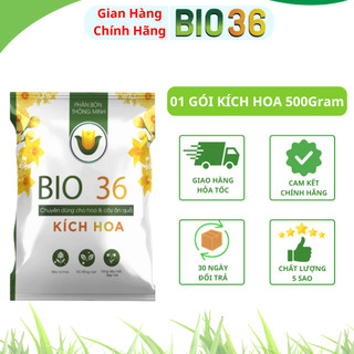 Kích Hoa Bio 36 - Chuyên Dùng Cho Hoa và Cây Ăn Quả -  Gói 500gr