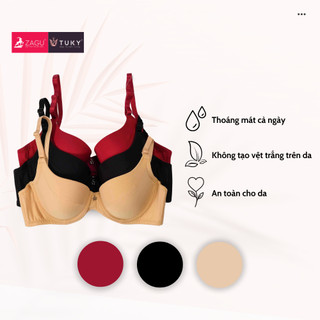 Áo Ngực Nữ Mút Mỏng, Kiểu Trơn TUKY BASIC 1118BS