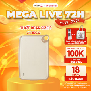 Thớt Bear cao cấp, kháng khuẩn, chất liệu an toàn CX-E0023