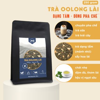 Trà Oolong Lài (dạng tấm) DalatFarm - Túi 250g