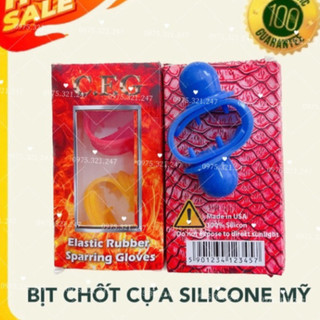 [G.I.Á S.Ỉ] Bịt chốt silicon cho gà đá C.F.G của Mỹ, bịt chốt cựa bằng nhựa dẻo hộp 2 cặp