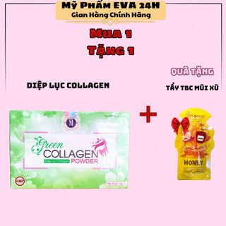 Diệp Lục Collagen - Bí Quyết Của Sắc Đẹp + Tặng tẩy TBC Múi Xù