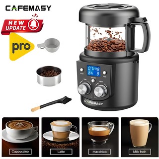 Máy rang cà phê công nghệ rang & gia nhiệt không khí - thương hiệu mỹ cao cấp cafemasy ccr-305d - nhập khẩu