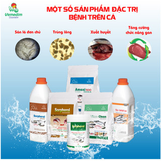 Vemedim Vime-Senic E cá, cung cấp vitamin E, selenium cho cá, chai 1lit