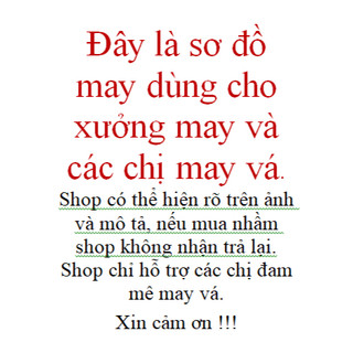 Rập váy nơ đuôi cá cho bé gái