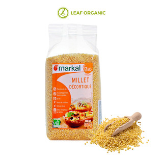 Hạt kê hữu cơ đã tách vỏ Markal 500g Pháp