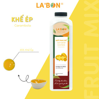 Mứt pha chế khế ép la'bon. hàng công ty có sẵn giao hàng ngay.