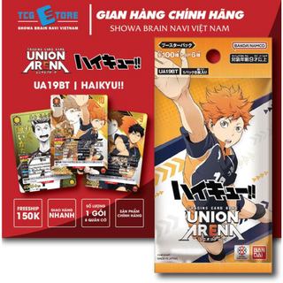 Bộ cờ chiến thuật Union Arena, Bandai, Gói mở rộng phiên bản Haikyu!!, SL 1 gói/8 quân ngẫu nhiên