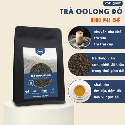 Trà Oolong Đỏ DalatFarm - Túi 250g