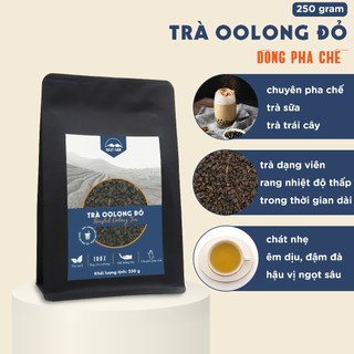 Trà oolong đỏ dalatfarm - túi 250g