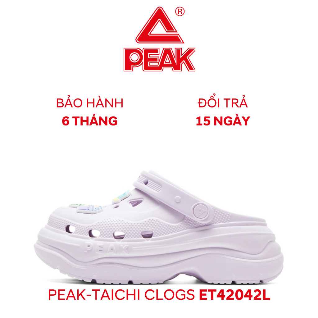 Dép có quai Nữ (Đế Cao 7cm) PEAK-TAICHI SANDALS CLOGS siêu nhẹ mã ET42042L
