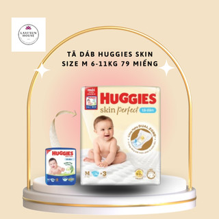Bĩm dán huggies  Skin Perfect sơ sinh siêu thấm đủ size nb1/nb2/ nb74/s56/S88/m76miếng mẫu mới