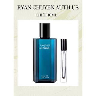Mẫu thử 10ml - nước hoa nam davidoff cool water edt 10ml