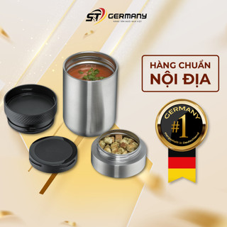 Hộp cơm giữ nhiệt WMF My2go 2 ngăn kèm Set đũa thìa và hộp đựng tiện lợi cao cấp nội địa Đức GermanySnT