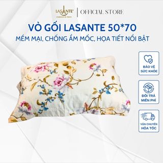 Vỏ gối Lasante Pháp Tencel và Modal mềm mại thoáng mát thành phần gỗ tự nhiên an toàn cho sức khỏe