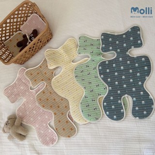 Tấm lót xe đẩy- chiếu điều hòa chống nóng lót xe đẩy cho bé cotton mềm mại, thoáng khí, phong cách Hàn Quốc