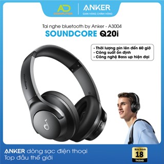Tai nghe không dây chụp tai chống ồn Bluetooth Anker Soundcore Q20i - A3004 - PP bởi Viettel