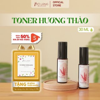 Toner Pơ Lang cấp ẩm và cân bằng da Hương Thảo 30ml