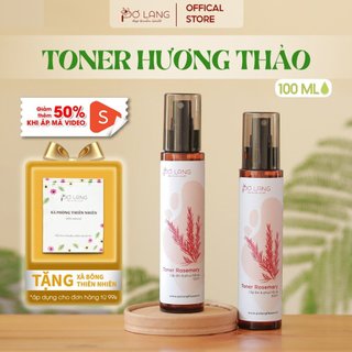 Toner Pơ Lang cấp ẩm và cân bằng da Hương Thảo 100ml
