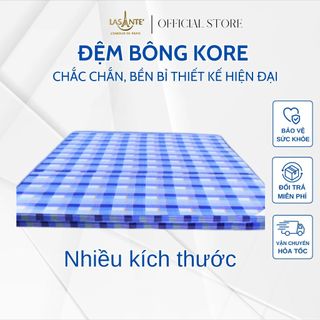 Đệm Bông Kore - Độ bền gấp 3 - giúp giấc ngủ thoải mái nệm bảo vệ sức khỏe