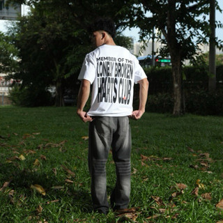 LONELY BROKEN HEART TEE (ÁO THUN COTTON COMPACT 250GSM FORM BASIC)