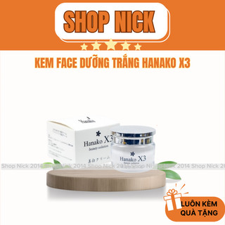 Kem face nhật bản dưỡng trắng da hanako x3