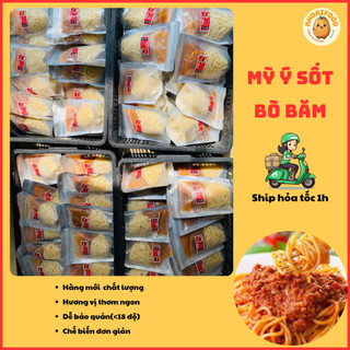 Mỳ Ý Spaghetty sốt bò băm đậm vị, tiện lợi cho bữa ăn chuẩn phong cách Tây Âu