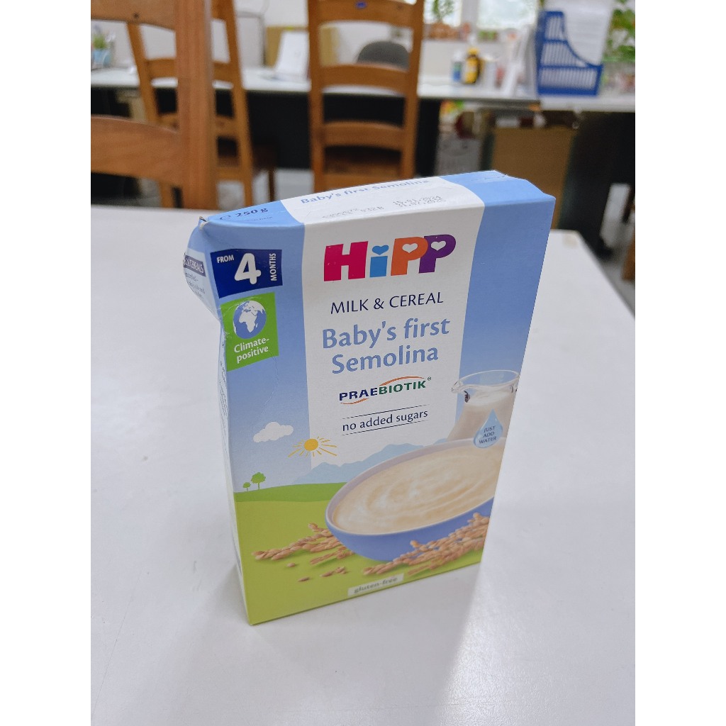 [THANH LÝ HÀNG MÓP/ MÉO/ XẤU, TRẦY VỎ] Bột ăn dặm dinh dưỡng HiPP dành cho bé từ 4/6 tháng (Nhiều vị)