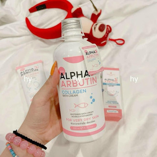 Sữa tắm ALPHA ARBUTIN COLLAGEN 3plus siêu trắng bật tone nhanh nhả nắng - Alpha arbutin cao cấp kích trắng nhanh