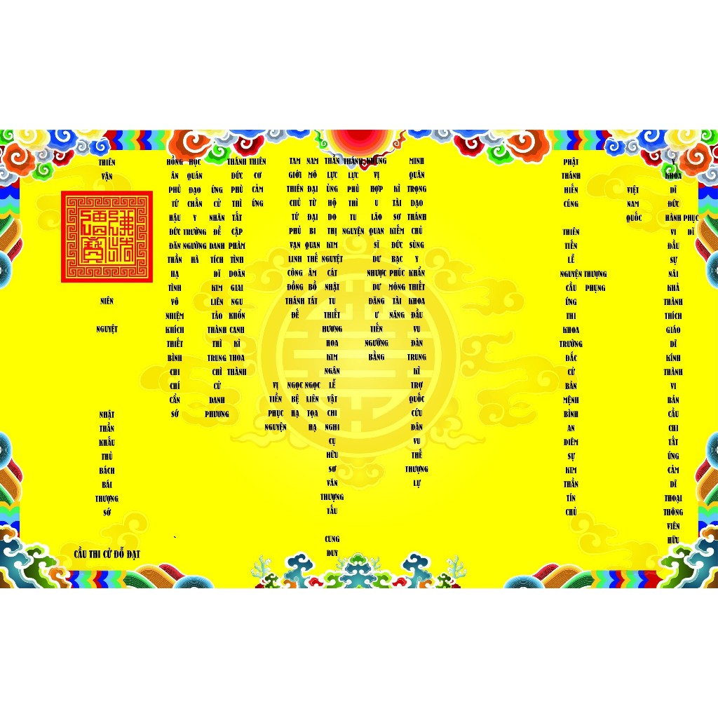 Sớ cầu thi đỗ đạt ( combo 3 sớ kèm vỏ)