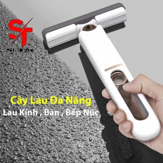 Cây Lau Bàn Bếp Và Kính Tự Vắt Nhỏ Gọn Thông Minh, Bọt Biển Siêu Thấm Hút Đa Năng, Dụng Cụ Lau Dọn Gấp Gọn Thông Minh