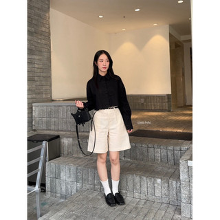 𝐏𝐀𝐍𝐒𝐈𝐄 𝐋𝐈𝐍𝐄𝐍 𝐒𝐇𝐎𝐑𝐓𝐒 | 𝐦𝐢𝐫.𝐛𝐲𝐡𝐢 | quần lửng linen hàn quốc