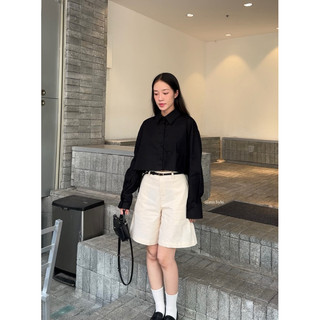 𝐏𝐀𝐍𝐒𝐈𝐄 𝐋𝐈𝐍𝐄𝐍 𝐒𝐇𝐎𝐑𝐓𝐒 | 𝐦𝐢𝐫.𝐛𝐲𝐡𝐢 | Quần lửng LINEN Hàn quốc