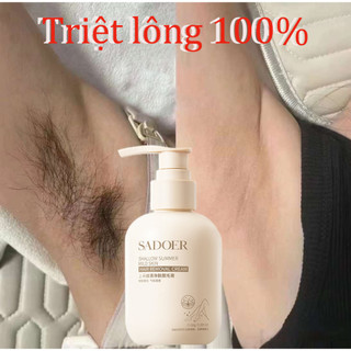  Kem tẩy lông Kem tẩy lông nách tẩy lông vùng kín nách tay chân  bikini triệt lông an toàn không đau rát dung tích 
