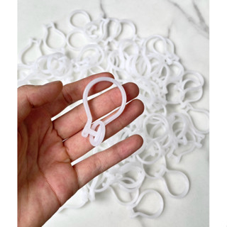 MÓC RI ĐÔ treo rèm cửa, rèm ri-đô ngăn phòng, Combo 1 bịch Móc Treo Màn Cửa Bằng Nhựa (100 cái) - MÀN CỬA NGỌC CHÂU