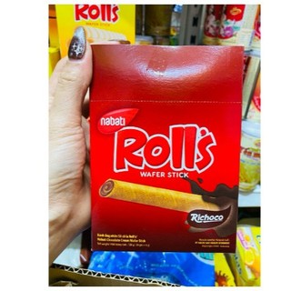 Bánh Quế Nabati Rolls Nhiều Vị 120 gram (20 thanh * 6gr)