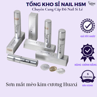  Sơn gel kim cương mắt mèo HUAXI chính hãng.chai 15ml siêu hot.nail,makeup  - Phụ kiện đồ Nail HSM 
