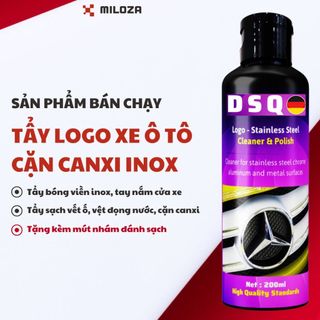 Đánh Bóng Inox - Tẩy Bóng Logo Ô tô Xe Máy, Vệ Sinh Viền Chrome, Tẩy Vệt Oxy Hóa - Logo Stain