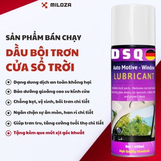 Xịt Bôi Trơn Cửa Kính Ô Tô - Dầu Bôi Trơn Cửa Ô Tô - Chống Kẹt, Kêu - Auto Motive - Window Lubricant