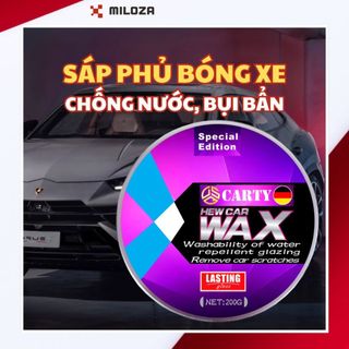 Sáp Đánh Bóng Ô Tô - Sáp Phủ Bóng Nano Wax - Phủ Sơn Xe Chống Nước, Bụi Bẩn