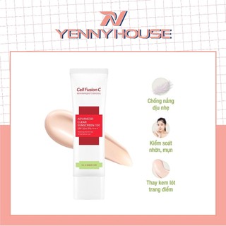Kem Chống Nắng Cell Fusion C Clear Sunscreen 100 SPF 48/PA+++ 50ml