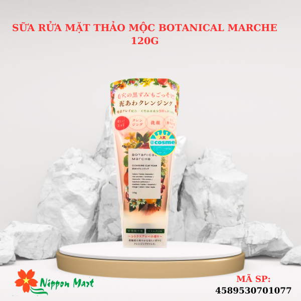 Sữa rửa mặt thảo mộc BOTANICAL MARCHE 120G