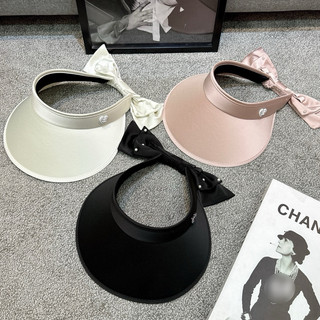 Mũ nửa đầu chống nắng nơ lụa