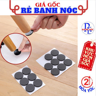 SET 12 Miếng Dán Chân Bàn Ghế, Chân Kệ Chống Trượt, Trầy Xước Nền, Giảm Tiếng Ồn - Bọc Lót Chân Bàn