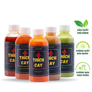 Nước chấm đủ vị x 5 chai 250ml Thích Cay Fresh Sauce, vị truyền thống, cách tân tiện dụng