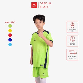 Bộ Quần Áo Bóng Đá Trẻ Em KAMITO 2022 Với Chất Liệu Polyester Cao Cấp, Co Giãn Tốt ,Bền Màu và Thoáng Khí