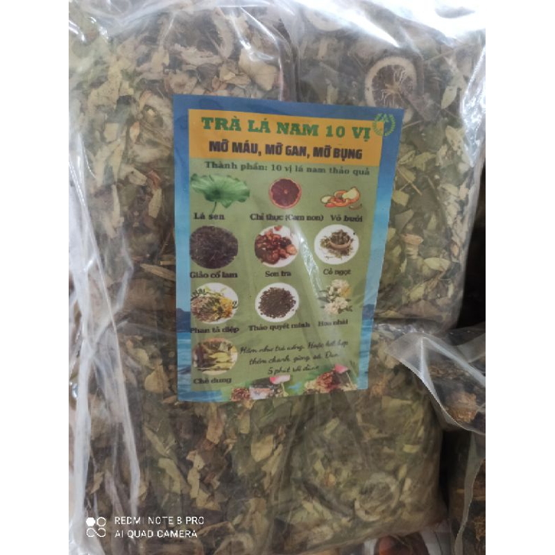trà lá nam 10 vị