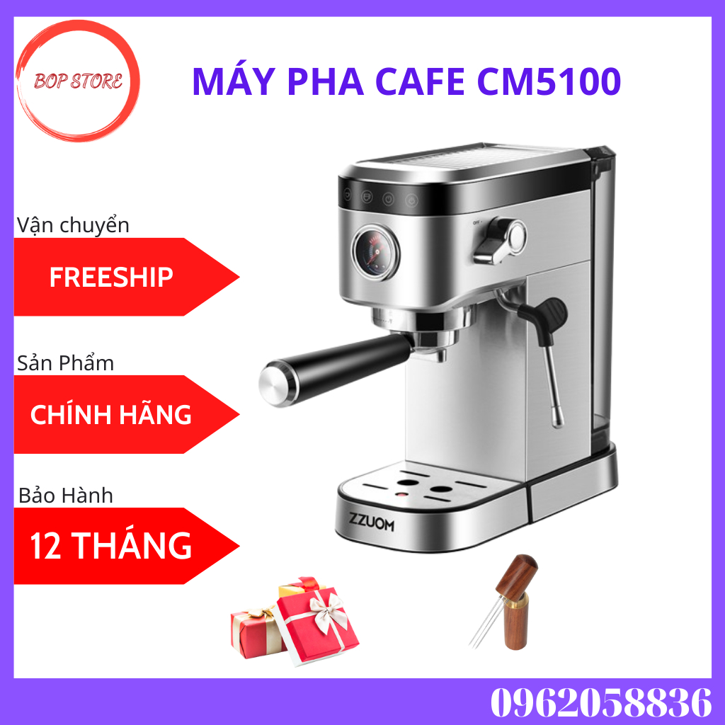 [Video Thật] Máy Pha Cafe, Máy Pha Cà Phê Tự Động CM5100